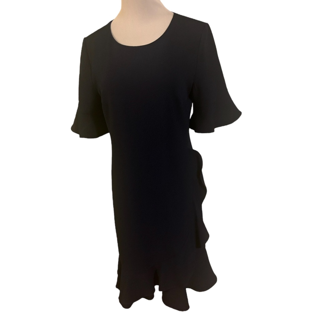 Karl Lagerfeld Black Midi Dress